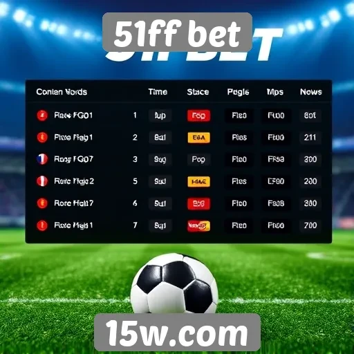 Comparação de odds no 51ff bet